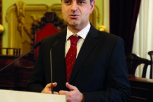 Ricardo Rio, presidente da Câmara de Braga, presente no encontro 