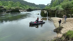 Polícia Marítima realiza buscas por pescador desaparecido no rio Minho, em Monção