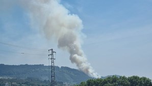 Incêndio obriga à evacuação do Santuário da Nossa Senhora da Assunção em Santo Tirso