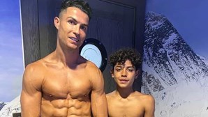 Ronaldo publica fotografia ao lado de Cristianinho e 'chovem' elogios sobre forma física de ambos