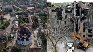 Da beleza à devastação: Mariupol antes e depois da guerra