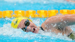 Nadadora australiana Ariarne Titmus bate recorde do mundo dos 400 metros livres