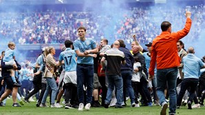 Manchester City conquista o campeonato de Inglaterra. Veja as fotos da festa