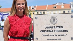 "O prémio mais bonito e importante da minha vida": Cristina Ferreira dá nome a largo na Malveira