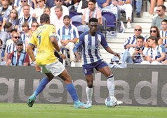 Zaidu teve receção apoteótica, depois de ter marcado o golo da vitória do FC Porto sobre o Benfica, há uma semana 