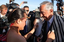 Timor-Leste, Marcelo Rebelo de Sousa, política, visita, Xanana Gusmão, receção, presidentes