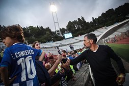 Jogadores do FC Porto celebram a conquista da Taça de Portugal