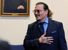Johnny Depp processou Amber Heard  por difamação