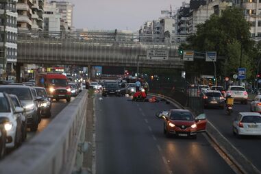 Acidente em Entrecampos