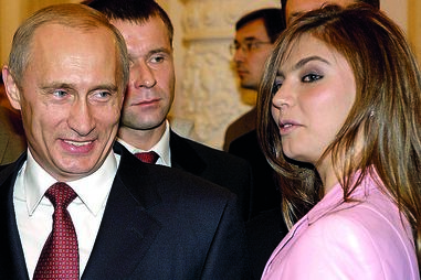 ALINA KABAEVA, PUTIN