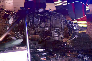 Carro em contramão na origem de acidente com dois mortos na A1 em Vila Franca de Xira