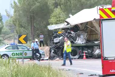 Colisão violenta no IC1 em S. Bartolomeu de Messines faz dois mortos