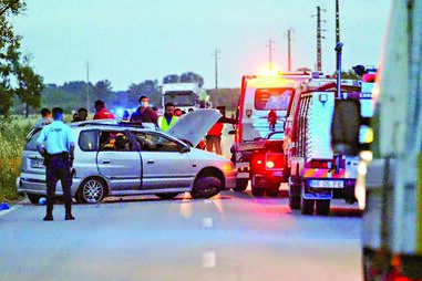 acidente, Coruche, colisão