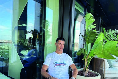 Cristiano Ronaldo esta semana em Lisboa