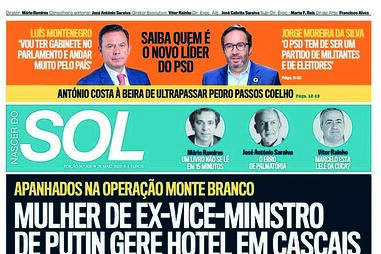 Edição impressa (à esquerda), com o erro