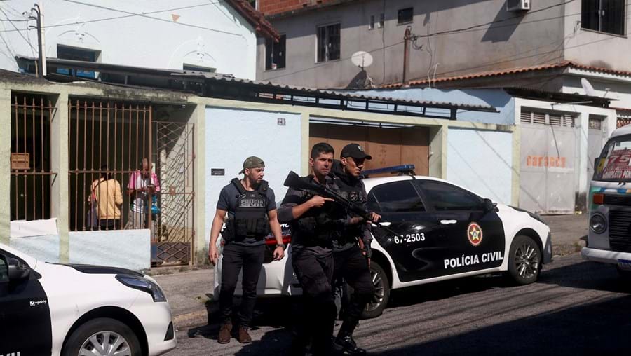 Ação policial em favela do Rio de Janeiro