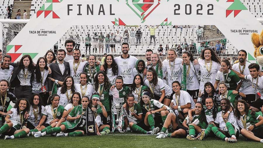 Sporting venceu a Taça de Portugal de futebol feminino pela terceira vez