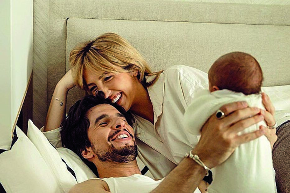 João Montez e Inês Gutierrez com a filha Maria Luísa 