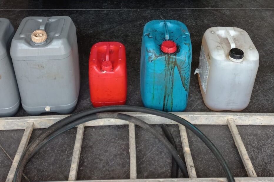 Apreensão combustível