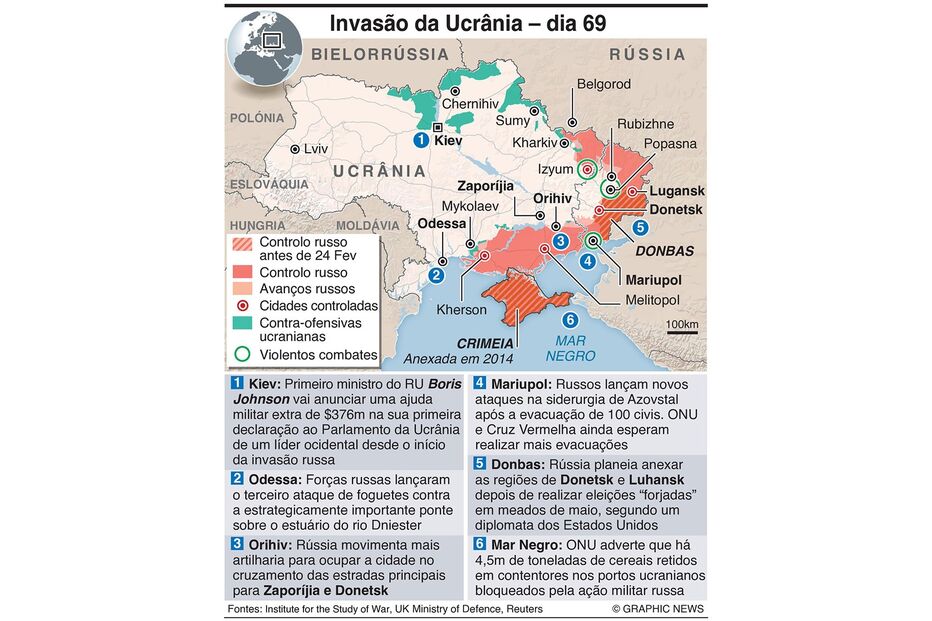 Mapa - guerra na Ucrânia 69