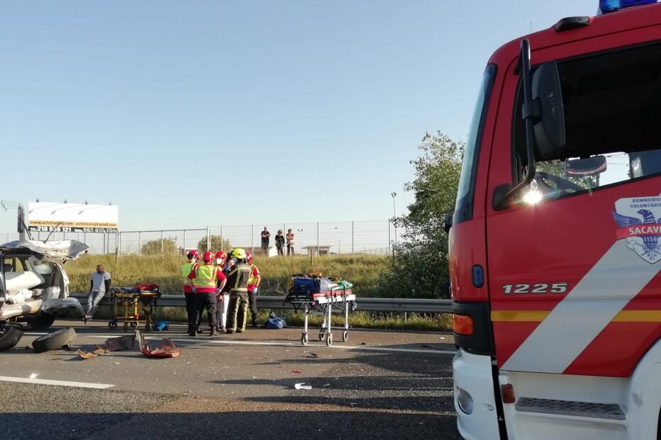 Choque em cadeia na Ponte Vasco da Gama envolveu quatro carros
