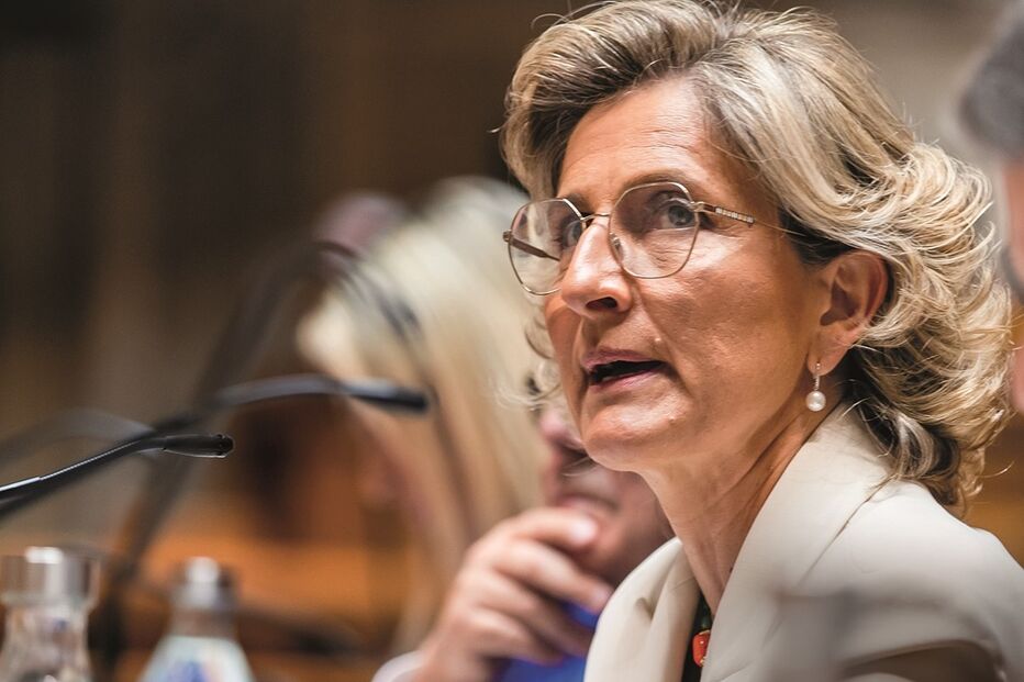 Ana Abrunhosa, ministra da Coesão  Territorial