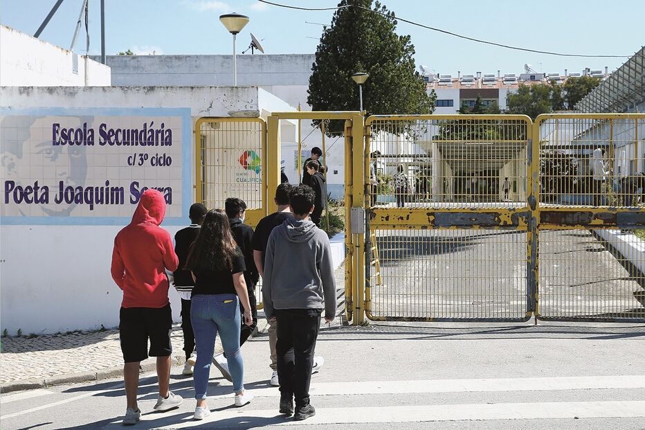 alunos, escola, montijo