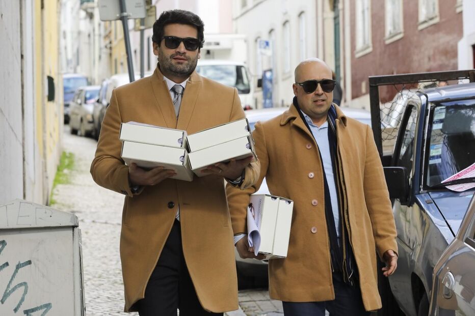 André Ventura e Nuno Afonso