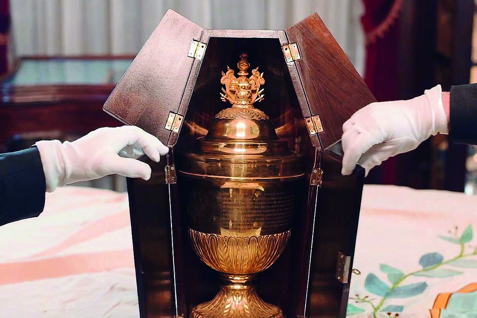 coração d. pedro IV, copo