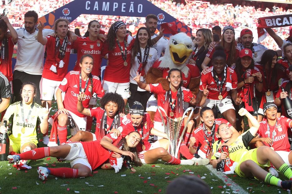 Equipa de futebol feminino do Benfica