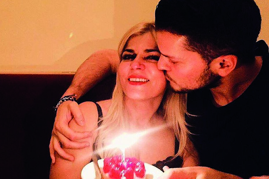 Mickael Carreira com a mãe