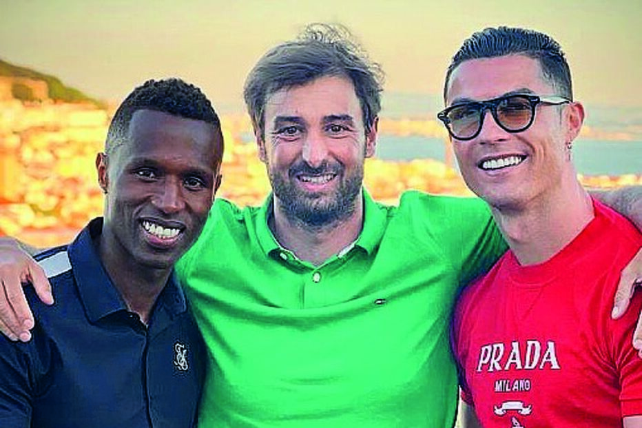 José Semedo, Miguel Paixão e Cristiano Ronaldo