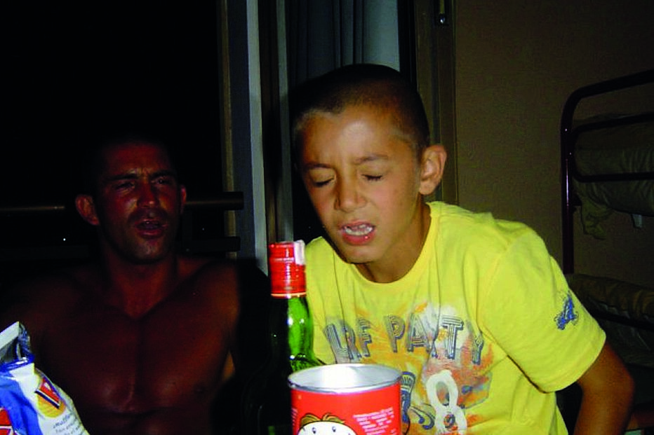 Renato Gonçalves em criança