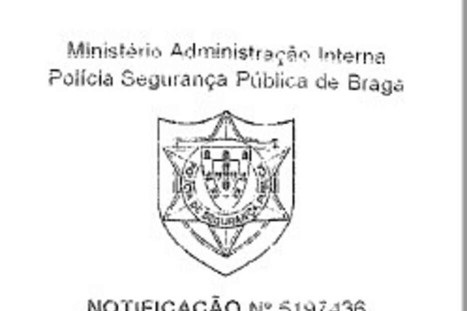 Talão falso encontrado