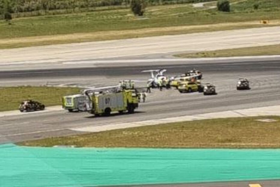 Aterragem de emergência de avioneta fecha temporariamente Aeroporto de Lisboa 