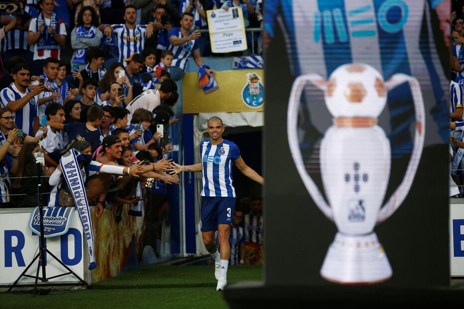 Pepe celebra vitória do título