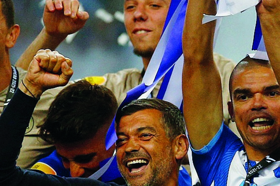 Sérgio Conceição, festa, Porto campeão