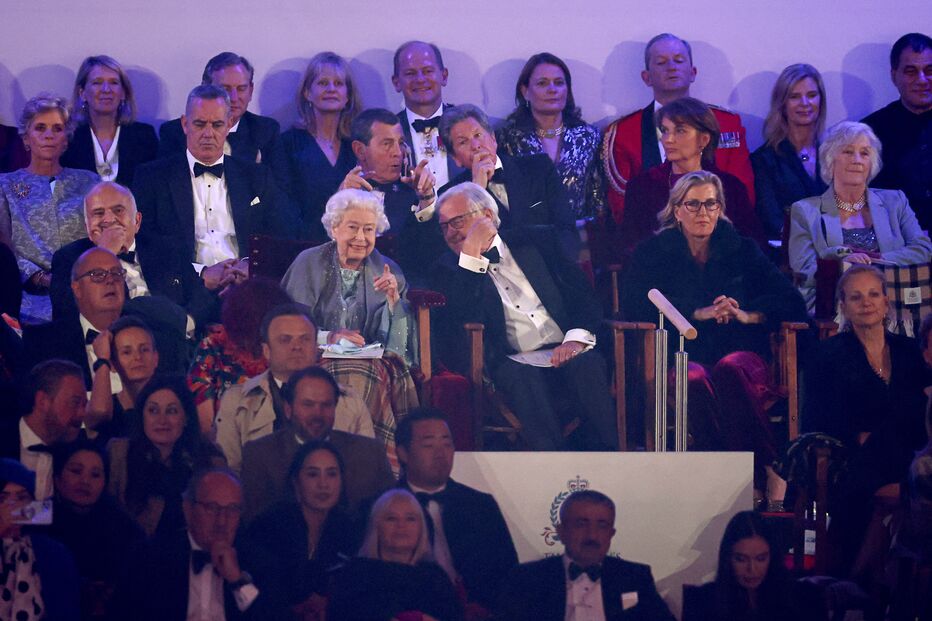 Rainha Isabel II no Jubileu de Platina