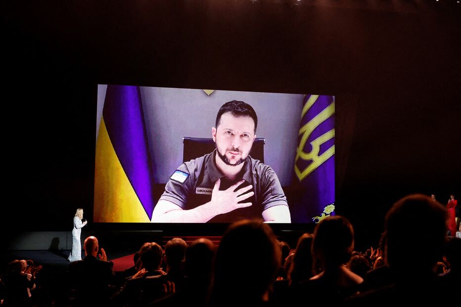 Zelensky, Festival de Cannes, Ucrânia