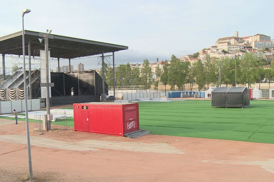 recinto, queima das fitas, coimbra