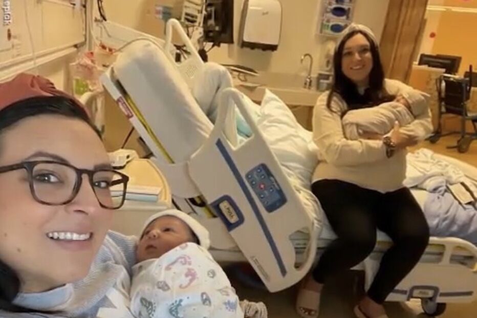 Erin Cheplak, Jill Justiniani, gémeas, Califórnia, nascimento 