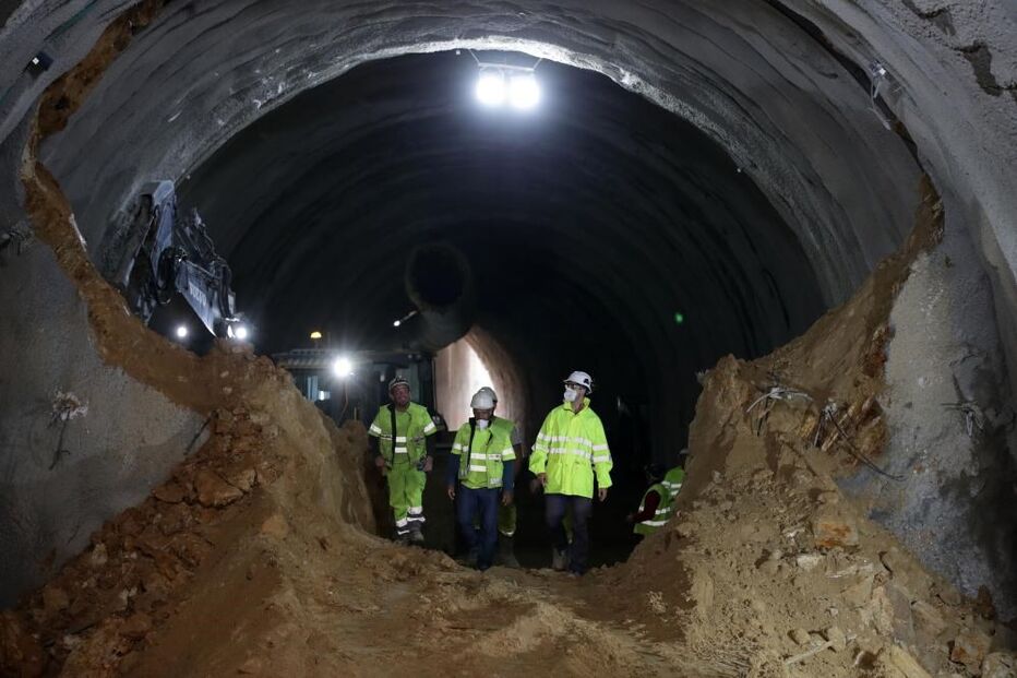 Metro do Porto, túnel, obras, Vila Nova de Gaia