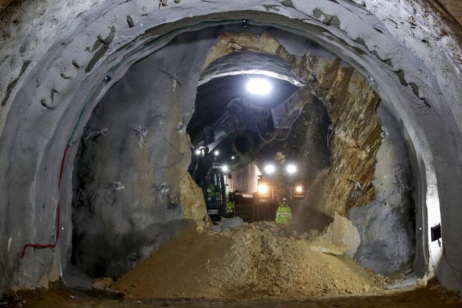 Metro do Porto, túnel, obras, Vila Nova de Gaia