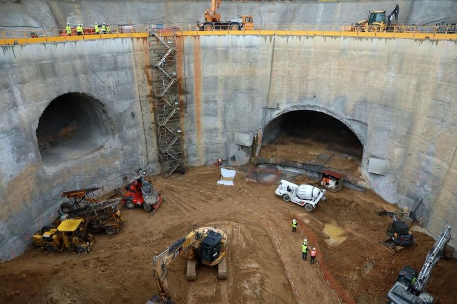 Metro do Porto, túnel, obras, Vila Nova de Gaia