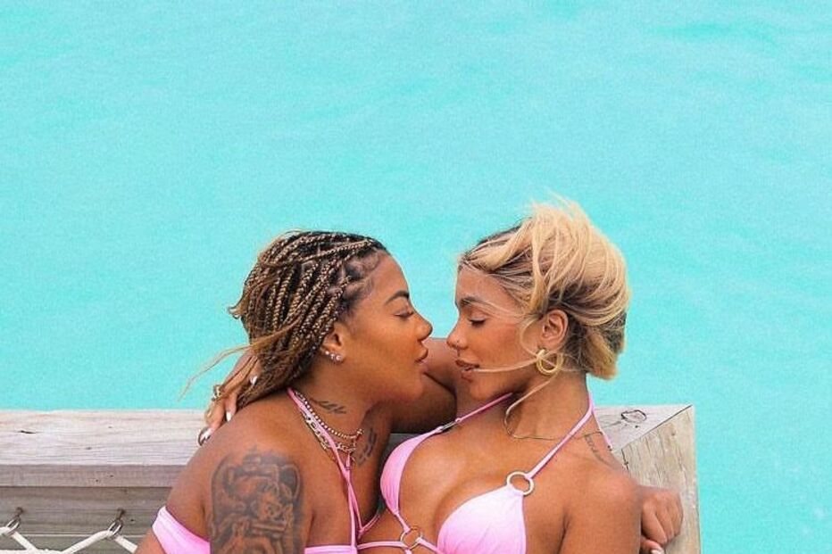 Ludmilla e namorada, Bruna Gonçalves