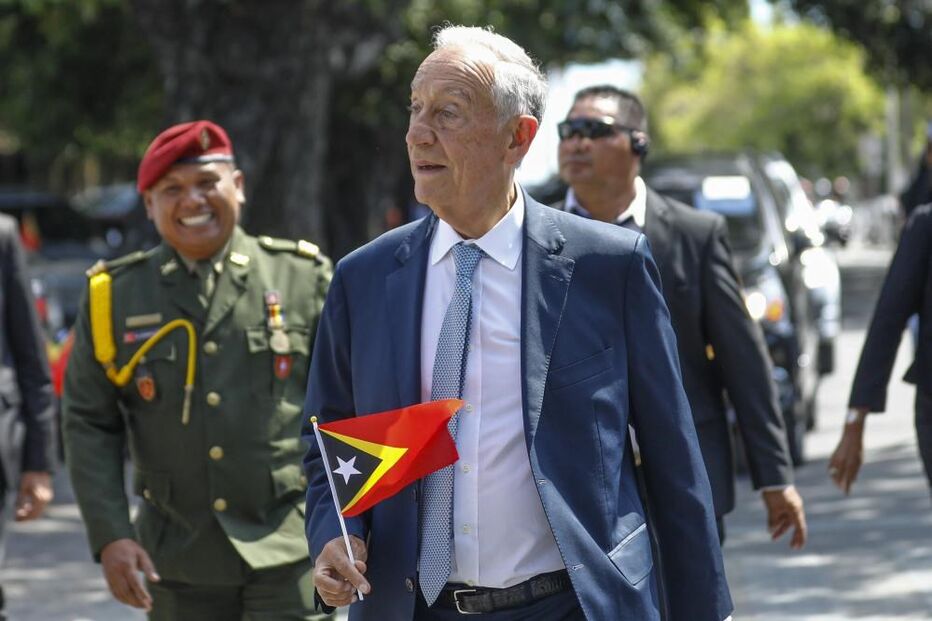 Timor-Leste, Marcelo Rebelo de Sousa, política, visita, Xanana Gusmão, receção, presidentes