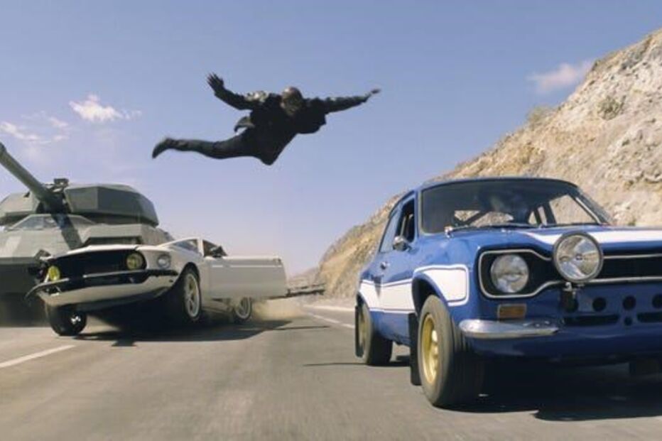 Vin Diesel  é o ator protagonista  da saga de filmes norte-americanos 