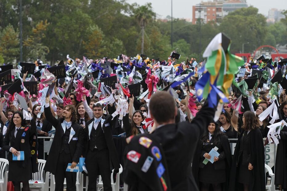 Finalistas, benção das fitas, Lisboa, universidade