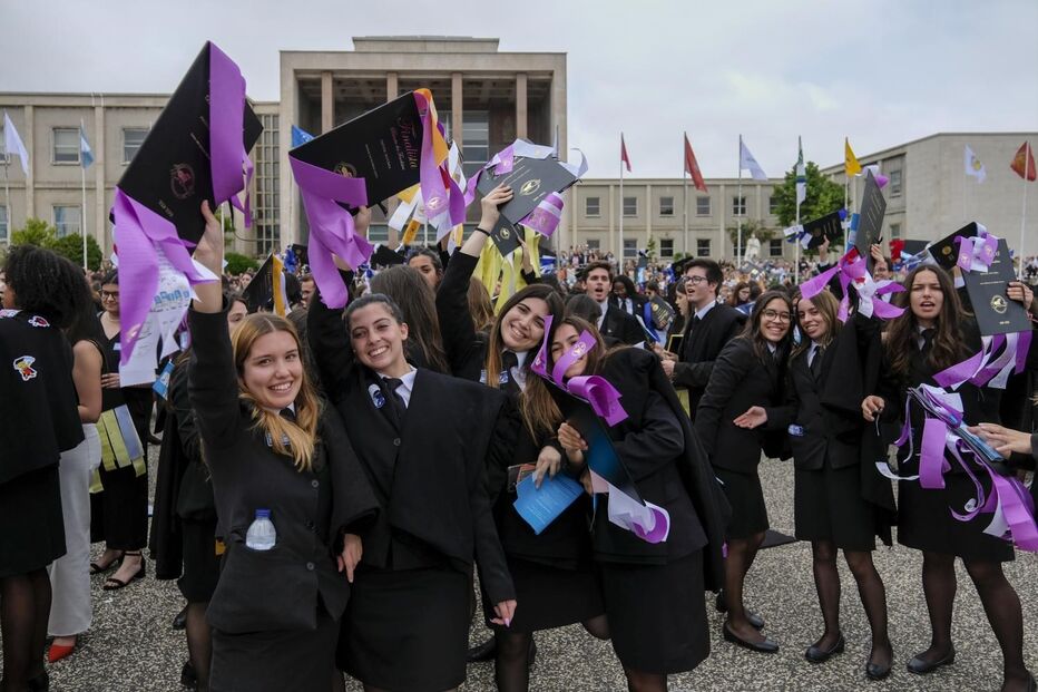 Finalistas, benção das fitas, Lisboa, universidade