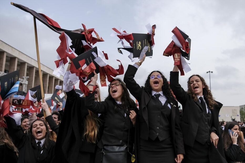 Finalistas, benção das fitas, Lisboa, universidade